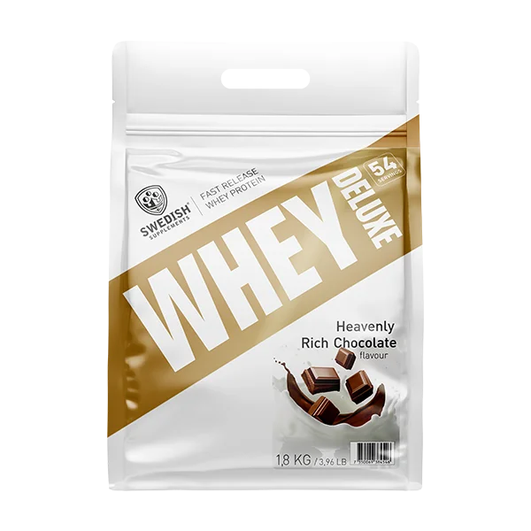 Whey Protein Deluxe 1,8kg | Heavenly Rich chocolate